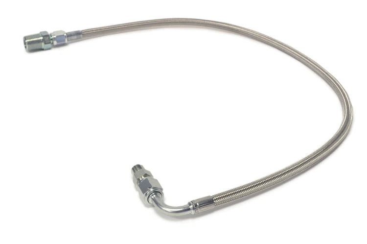 STM Oil Feed Line Kit for PTE Style 1/8" NPT Inlet Turbo (From Oil Filter Housing) - 1G/2G DSM