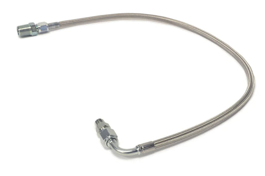 STM Oil Feed Line Kit for PTE Style 1/8" NPT Inlet Turbo (From Oil Filter Housing) - 1G/2G DSM