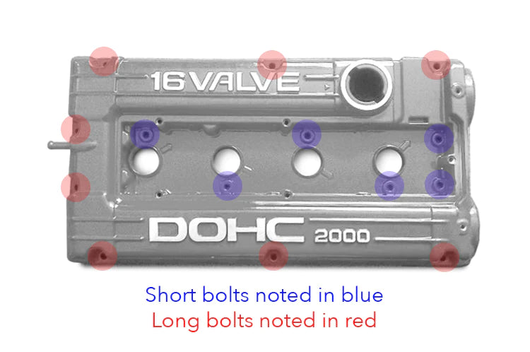 STM Stainless Valve Cover Bolt Kit - 1G/2G DSM-2