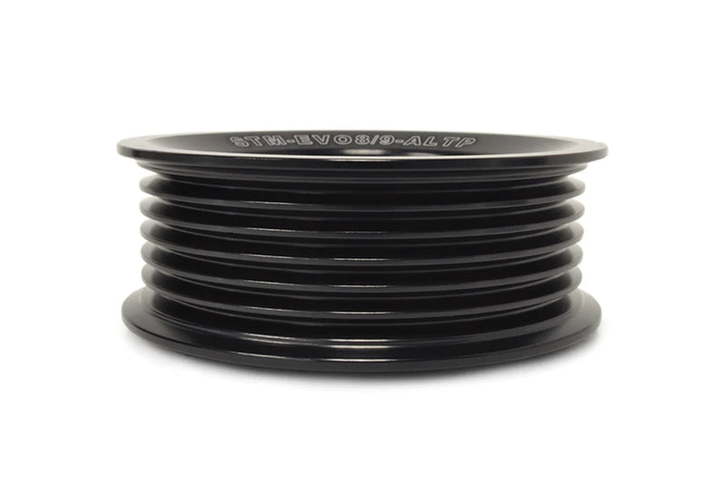 STM Under-Driven Alternator Pulley with Raised Guides for Evo 4-9-4
