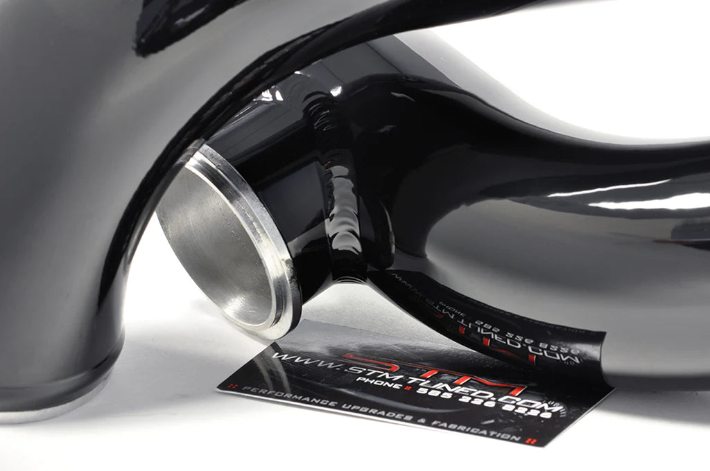 STM Evo 7/8/9 Aluminum 2.5in Upper Intercooler Pipe Kit-5