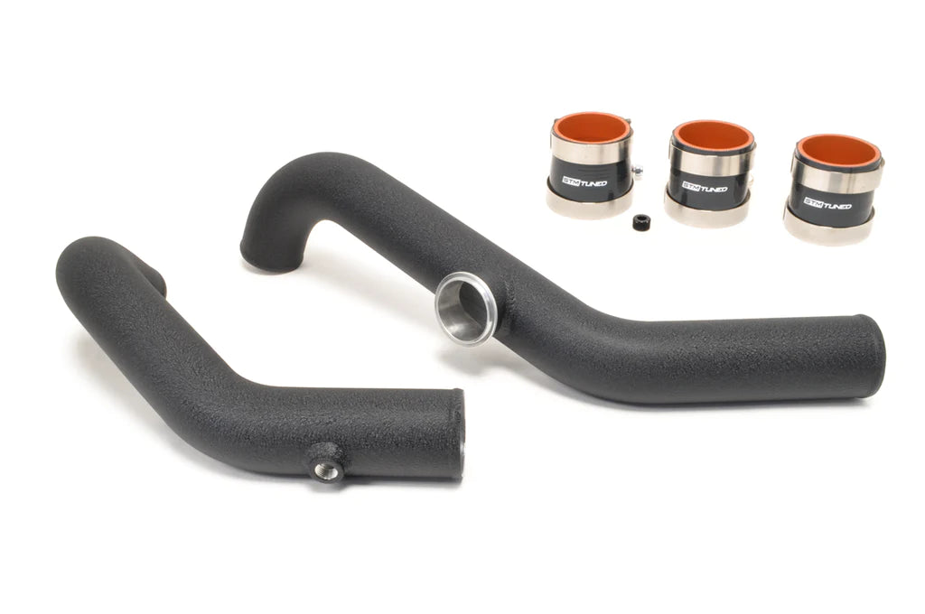 STM Evo 5/6 Aluminum 2.5in Upper Intercooler Pipe Kit-5