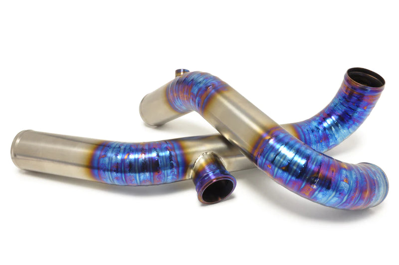 STM Evo 5/6 Titanium 2.5in Upper Intercooler Pipe Kit-7