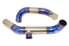 STM Evo 7/8/9 Titanium 2.5in Upper Intercooler Pipe Kit-8