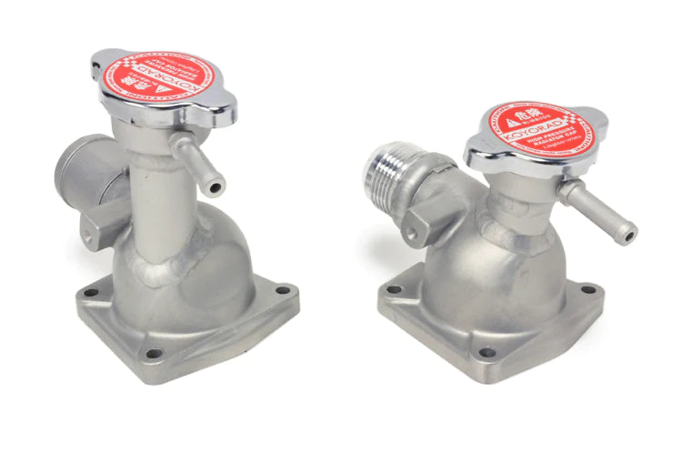 STM Evo 6/7/8/9 Water Neck for Radiator Cap Relocation-7