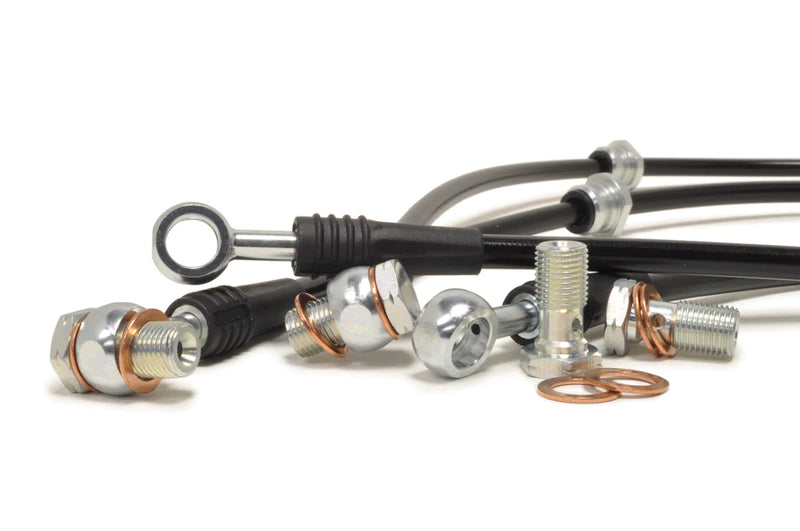 STM Stainless Steel Brake Lines for Evo 7/8/9-2