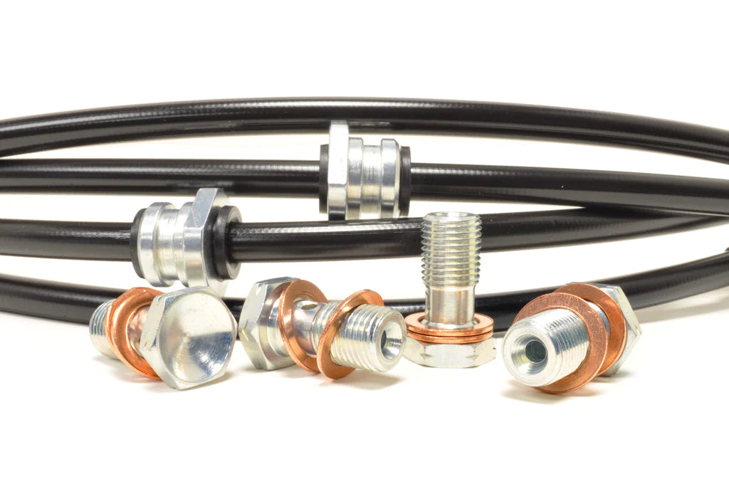 STM Stainless Steel Brake Lines for Evo 7/8/9-5