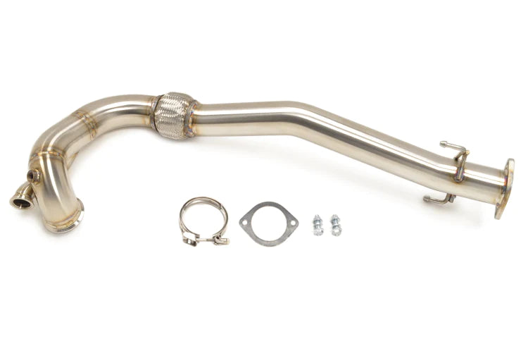 STM Evo 7/8/9 Downpipe O2 Recirculated for FP SS Housing-1