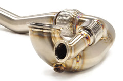 STM Evo 7/8/9 Downpipe O2 Recirculated for FP SS Housing-12