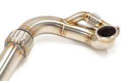 STM Evo 7/8/9 Downpipe O2 Recirculated for FP SS Housing-11