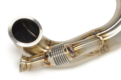 STM Evo 7/8/9 Downpipe O2 Recirculated for FP SS Housing-9