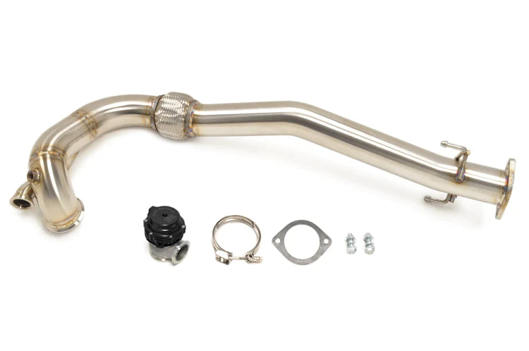 STM Evo 7/8/9 Downpipe O2 Recirculated for FP SS Housing-2