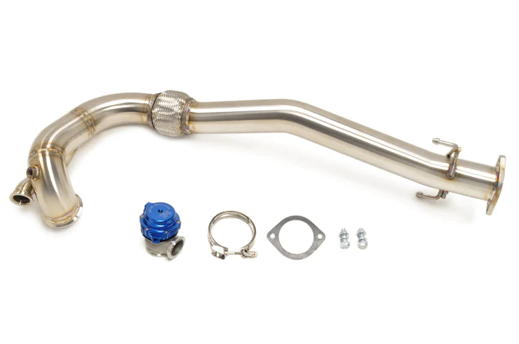 STM Evo 7/8/9 Downpipe O2 Recirculated for FP SS Housing-3