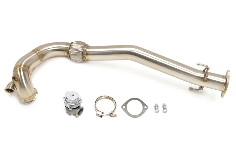 STM Evo 7/8/9 Downpipe O2 Recirculated for FP SS Housing-6