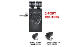 STM Evo 7/8/9 Oil Catch Can Transmission Mount Vented-2