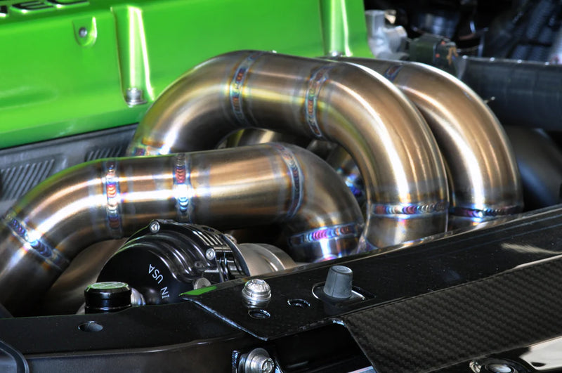 STM Evo 7/8/9 Forward Facing V-Band Turbo Hot Parts Kit-2