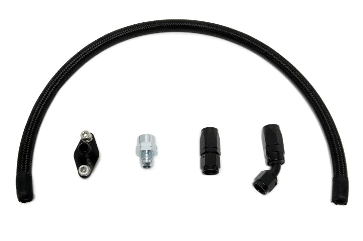 STM E85 Fuel Feed Kit (Hard Line to Rail) for Evo 7/8/9-2