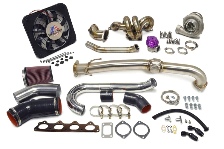 STM Evo 7/8/9 Standard Placement T3 Turbo Kit-8