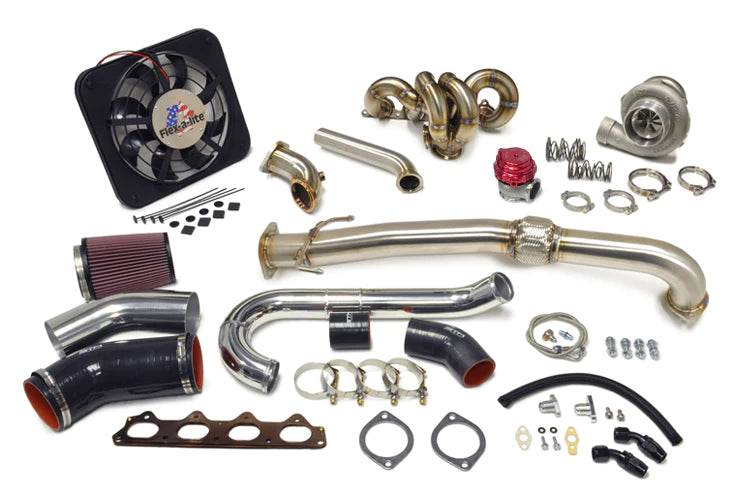 STM Evo 7/8/9 Standard Placement V-Band Turbo Kit-5