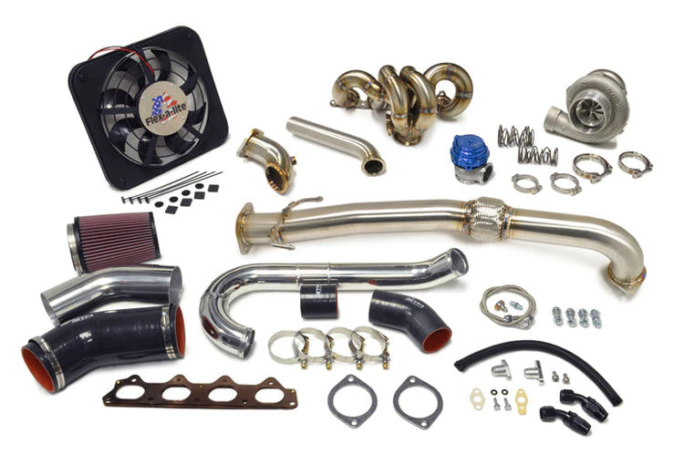 STM Evo 7/8/9 Standard Placement V-Band Turbo Kit-4