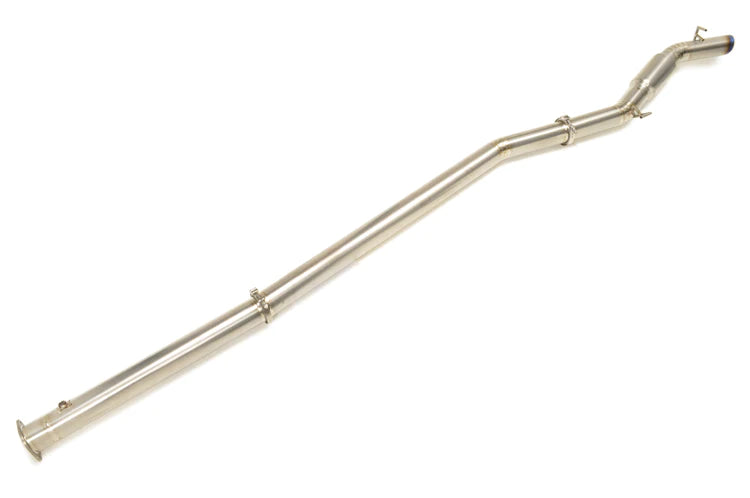 STM Evo 7/8/9 Titanium V-Band 3.5in Exhaust for FF 6870 Turbo Kit-3