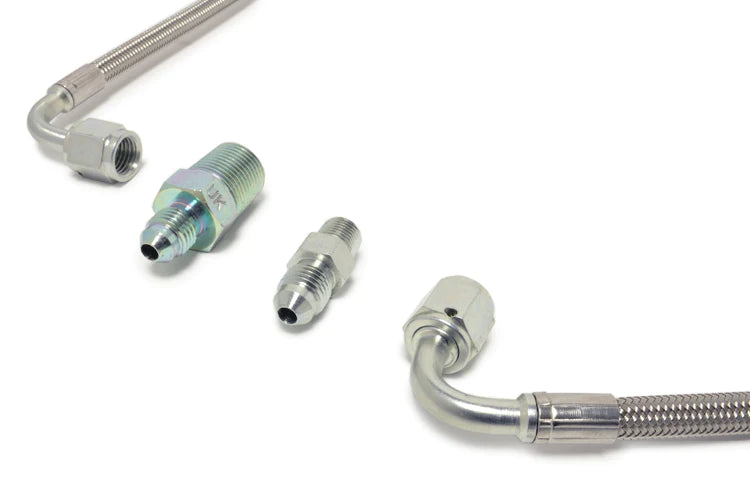 STM Oil Feed Line Kit for PTE Journal Bearing Turbo (From Filter Housing) - Evo 7/8/9