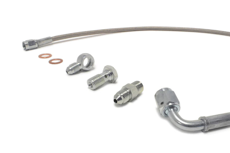 STM Oil Feed Line Kit for PTE BB Forward Facing Turbo (From Cylinder Head) - Evo 7/8/9-2