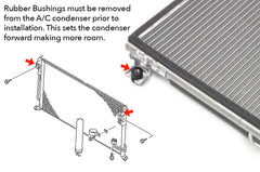 STM Evo 7/8/9 Billet Aluminum Slim Radiator-11