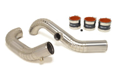 STM Evo 7/8/9 Titanium 3in Race Upper Intercooler Pipe Kit-1