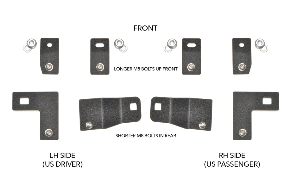 STM Evo 7/8/9 Seat Bracket Lowering Kit