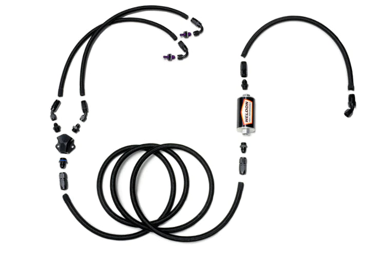 STM E85 Double-Pumper Fuel Feed Kit for Evo 8/9-1