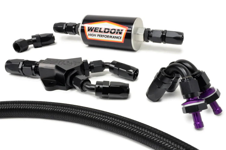 STM E85 Double-Pumper Fuel Feed Kit for Evo 8/9-3