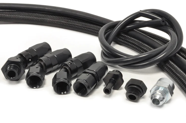 STM Fuel Feed and Return Kit with Rail for Evo 8/9 (FFRR)