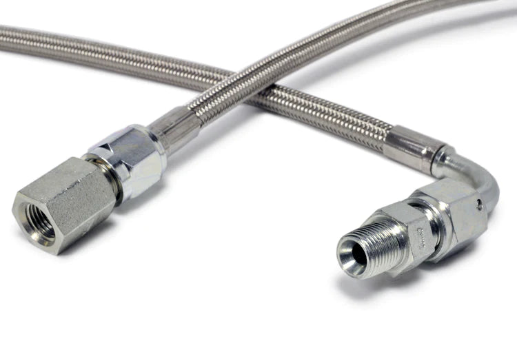 STM Remote Oil Pressure Line Kit (Back of Block) - Evo 8/9/X