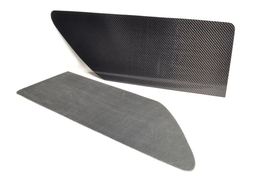 STM Carbon Fiber Front Bumper Shutters - Evo 8