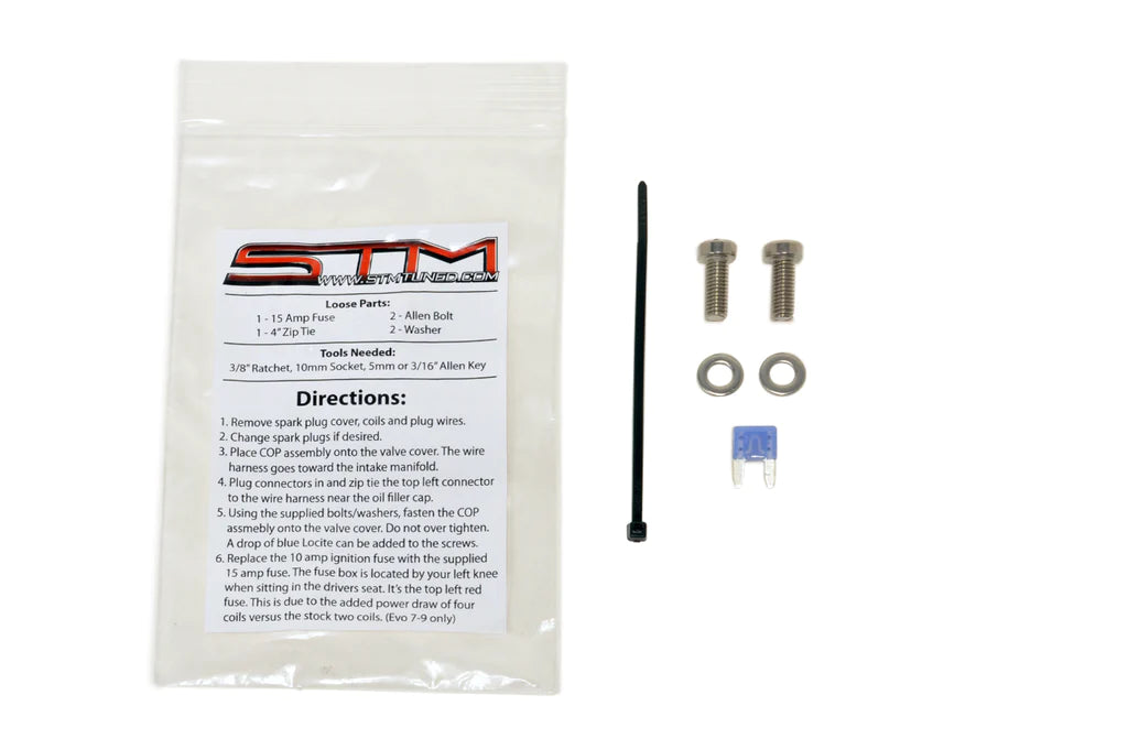 STM Coil-On-Plug Ignition for Evo 9 with GTR NGK Coils-6