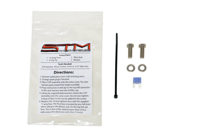 STM Coil-On-Plug Ignition for Evo 9 with GTR NGK Coils-6
