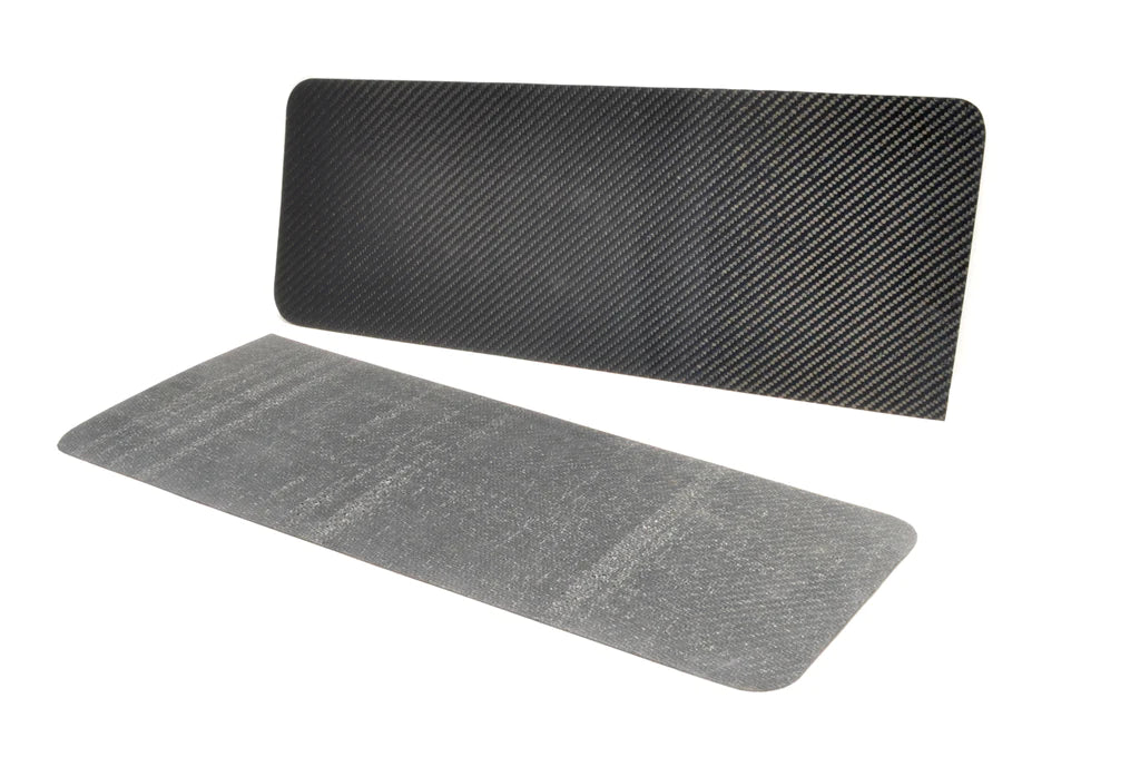 STM Carbon Fiber Front Bumper Shutters - Evo 9