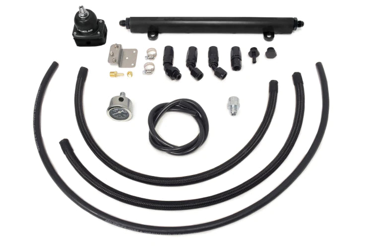 STM Fuel Feed and Return Kit with Rail for Evo 8/9 (FFRR)