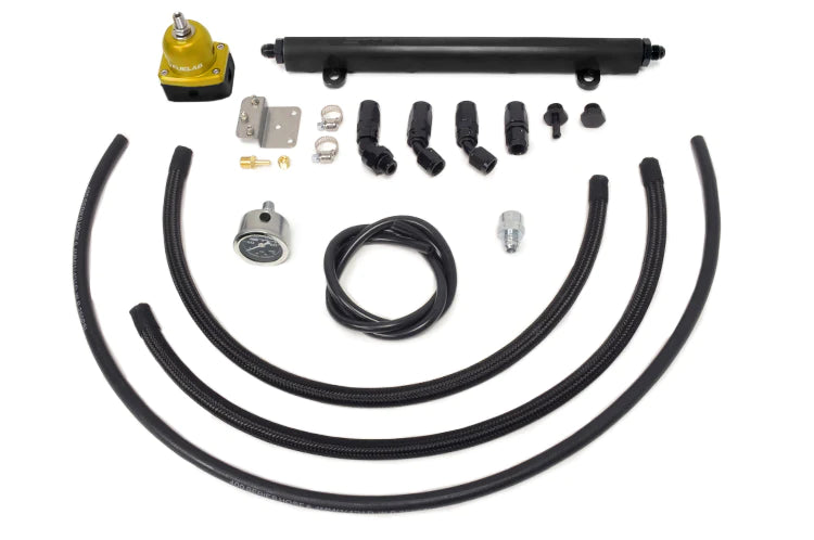STM Fuel Feed and Return Kit with Rail for Evo 8/9 (FFRR)