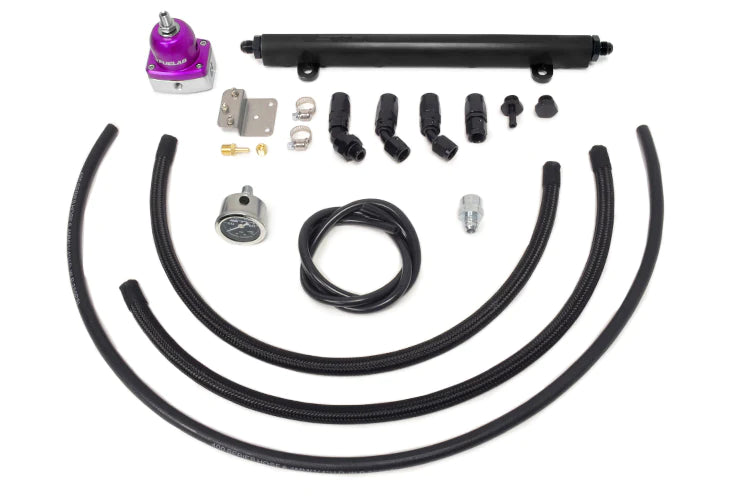 STM Fuel Feed and Return Kit with Rail for Evo 8/9 (FFRR)