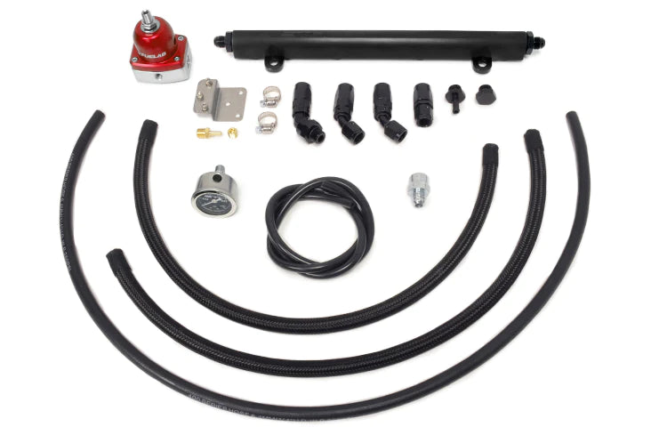 STM Fuel Feed and Return Kit with Rail for Evo 8/9 (FFRR)