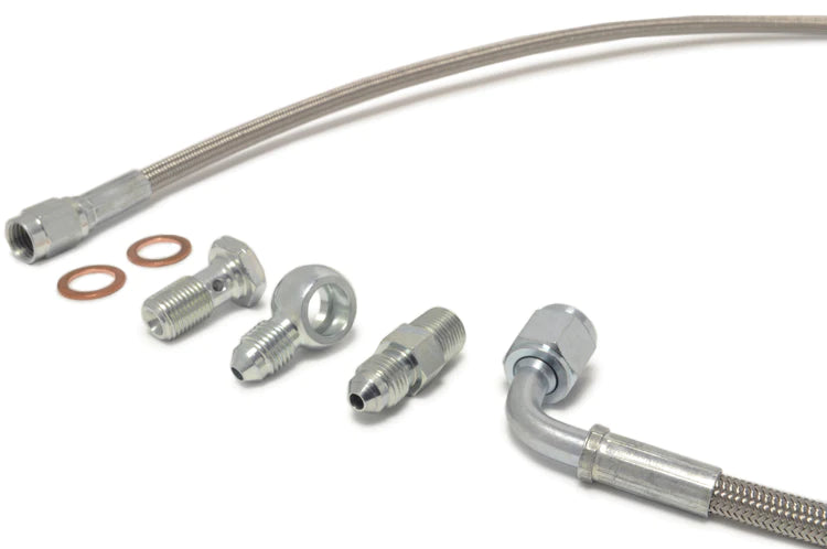 STM Oil Feed Line Kit for PTE Ball Bearing Turbo - Evo X