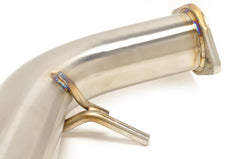 STM Evo X Stainless Cat-Back Dual Exit Exhaust  (With Muffler)-4