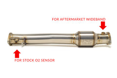 STM Evo X GESi EPA Stainless High Flow Cat-2