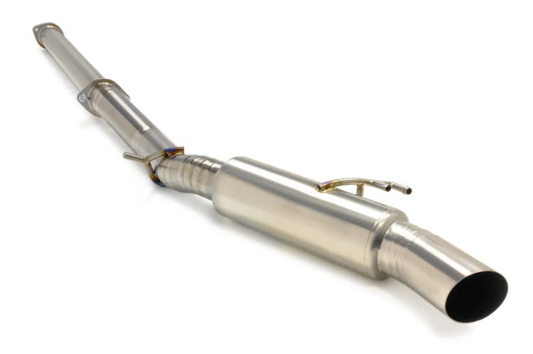STM Evo X Titanium Single Exit Cat-Back Exhaust-1
