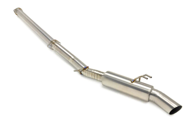 STM Evo X Titanium Single Exit Cat-Back Exhaust