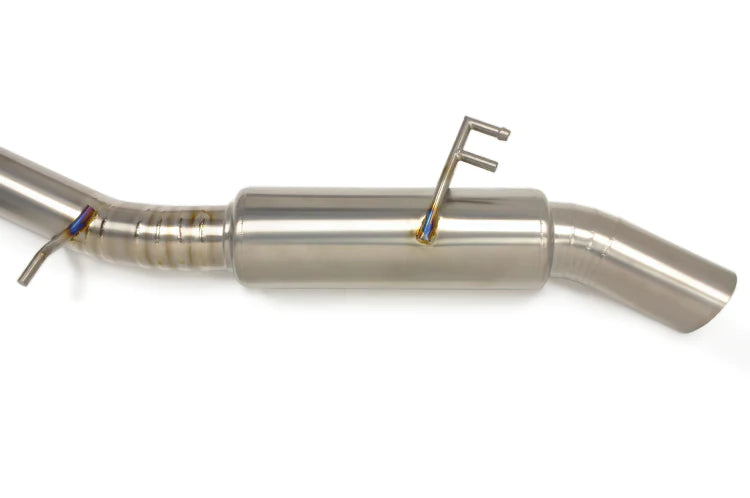 STM Evo X Titanium Single Exit Cat-Back Exhaust-4
