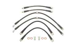 STM Stainless Steel Brake Lines for Evo 4/5/6-1