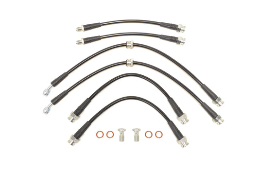STM Stainless Steel Brake Lines for Evo 4/5/6